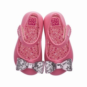 Ipanema Sparkle Baby Sandale Roze Srebrne | 8735GNDHK
