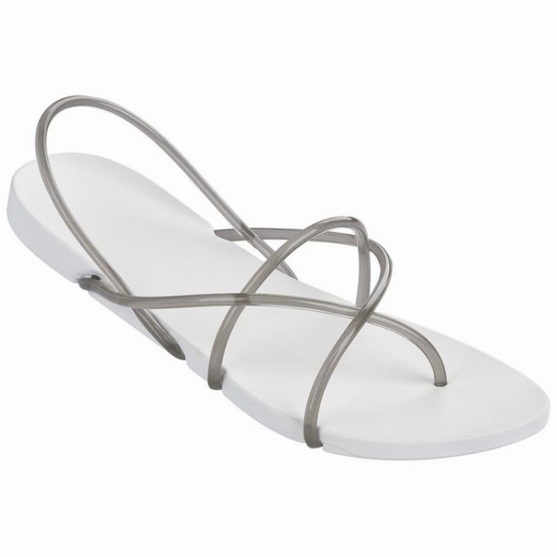Ipanema Philippe Starck Thing G Ženske Sandale Bijele Sive | 3854HABGI