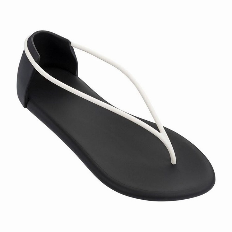 Ipanema Philippe Starck Thing N II Ženske Sandale Crne Bijele | 2704HMSIY